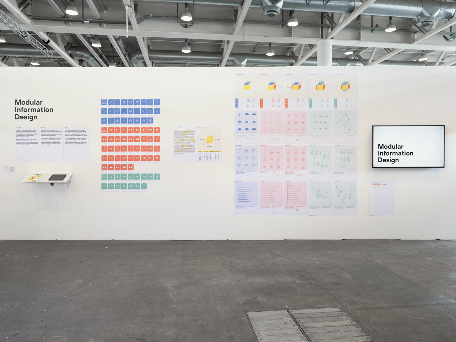 Exhibition view (Superdot)